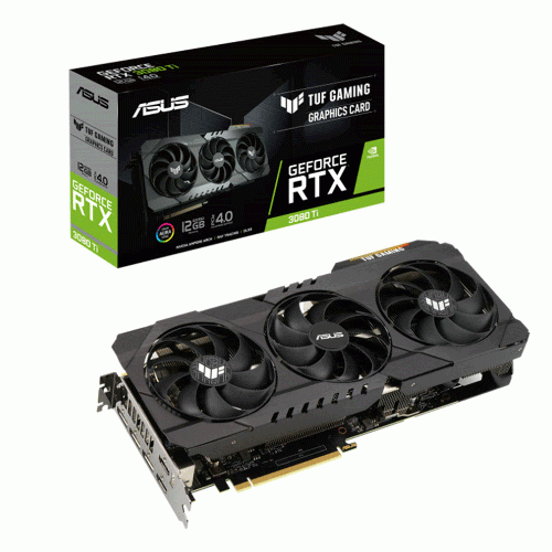 کارت گرافیک ایسوس TUF-RTX3080TI-12G-GAMING حافظه 12 گیگابایت ASUS TUF-RTX3080TI-12G-GAMING GDDR6X Graphics Card