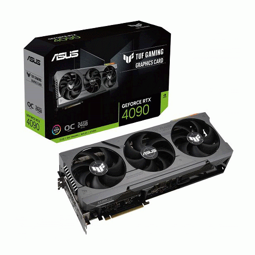 کارت گرافیک ایسوس Asus TUF Gaming GeForce RTX 4090 O24G asus TUF Gaming GeForce RTX 4090 O24G GDDR6X Graphics Card