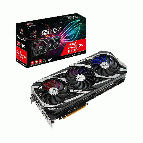 کارت گرافیک ایسوس ROG Strix Radeon RX 6800 OC Edition 16GB Gaming asus ROG Strix Radeon RX 6800 OC Edition 16GB GDDR6 Gaming Graphics Card