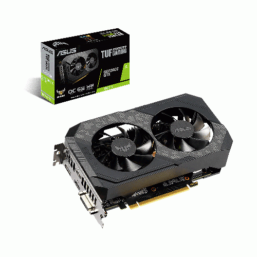 کارت گرافیک ایسوس TUF GAMING GeForce GTX1660TI O6G Asus TUF GAMING GeForce GTX1660TI O6G GDDR6 Graphics Card