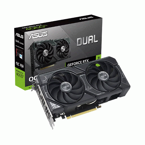 ASUS Dual GeForce RTX 4060 Ti OC 8GB GDDR6 Graphics Card