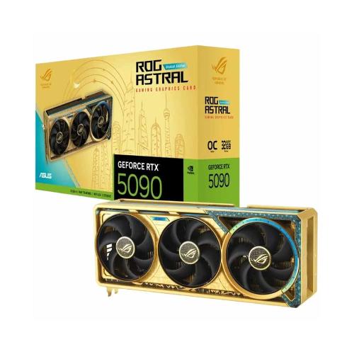 ASUS ROG Astral GeForce RTX 5090 OC Dhahab 32GB Graphics Card