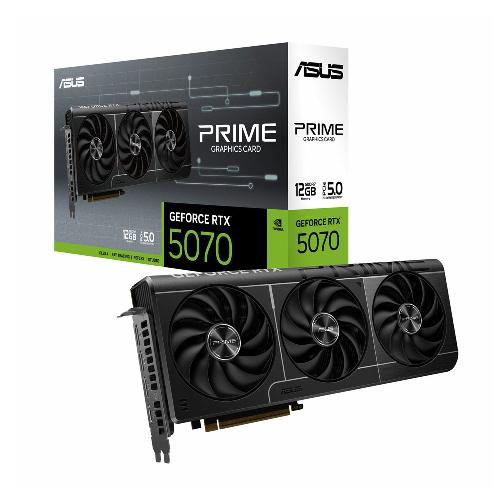 کارت گرافیک ایسوس مدل PRIME RTX 5070 OC حافظه 12 گیگابایت ASUS PRIME GeForce RTX 5070 OC 12GB Graphics Card