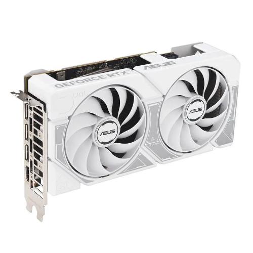 کارت گرافیک ایسوس ASUS Dual GeForce RTX 5060 White OC Edition 8GB ASUS Dual GeForce RTX 5060 White OC Edition 8GB Graphics Card