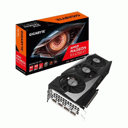 کارت گرافیک گیگابایت RX 6700 XT GAMING OC حافظه 12GB Gigabyte Radeon RX 6700 XT GAMING OC 12G Graphics Card
