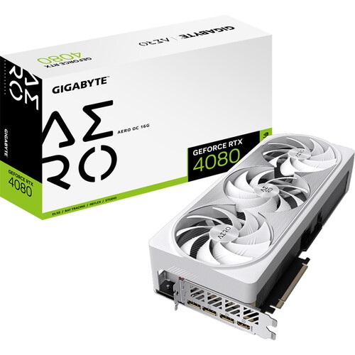 GigaByte RTX 4080 AERO OC 16G GDDR6X Graphics Card