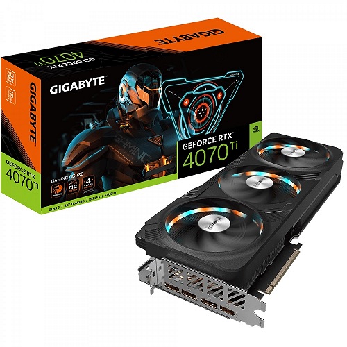 کارت گرافیک گیگابایت RTX 4070 Ti GAMING OC 12G GigaByte RTX 4070 Ti GAMING OC 12G GDDR6X Graphics Card
