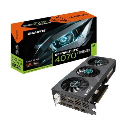کارت گرافیک گیگابایت RTX 4070 Ti SUPER EAGLE OC حافظه 16 گیگابایت GigaByte RTX 4070 Ti SUPER EAGLE OC DDR6X 16G Graphics Card