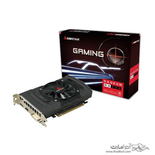 گرافیک بایوستار مدل Radeon RX550 حافظه 2 گیگابایت BIOSTAR AMD Radeon RX550 GPU Graphics Card - 2GB
