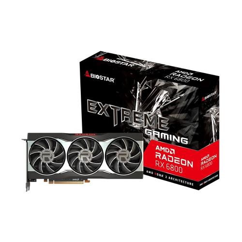 کارت گرافیک بایوستار AMD Radeon RX 6800 GDDR6 حافظه 16 گیگابایت BIOSTAR AMD Radeon RX 6800 16GB GDDR6 Graphics Card