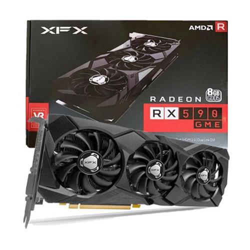 کارت گرافیک ایکس اف ایکس RX 590 حافظه 8GB XFX Radeon RX 590 GME 3F 1440MHz 8G GDDR5 256bit Graphics Card