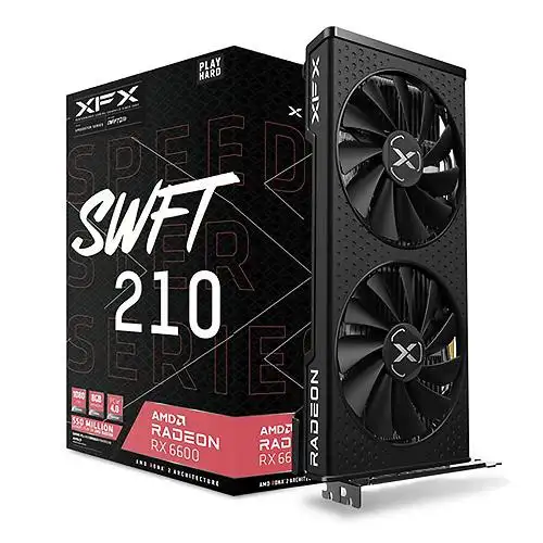 xfx AMD Radeon RX 6600 XT SWFT 210 8GB GDDR6 Graphics Card