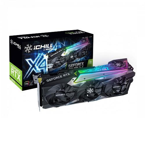 کارت گرافیک اینو تری دی مدل GEFORCE RTX 3090 ICHILL X4 حافظه 24 گیگابایت INNO3D GEFORCE RTX 3090 ICHILL X4 24GB Graphics Card