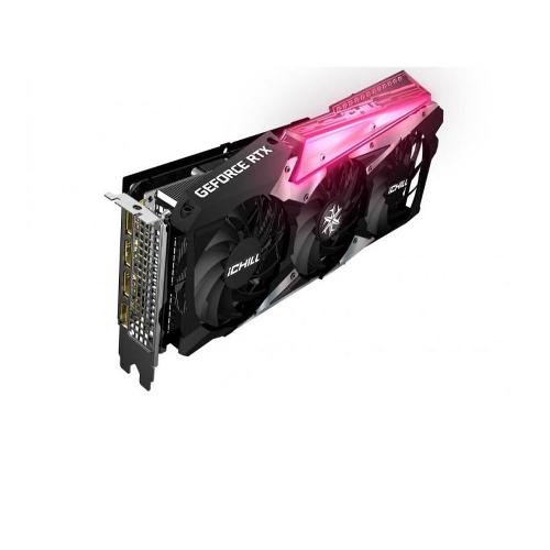 کارت گرافیک اینو تری دی مدل GEFORCE RTX 3060 TI ICHILL X3 RED LHR حافظه 8 گیگابایت INNO3D GEFORCE RTX 3060 TI ICHILL X3 RED LHR 8GB Graphics Card