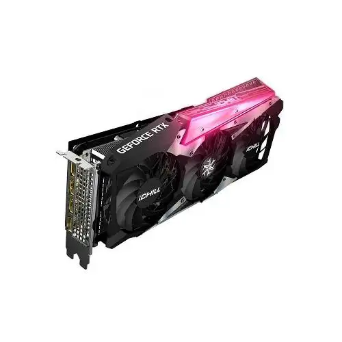 کارت گرافیک اینو تری دی GEFORCE RTX 3060 ICHILL X3 RED حافظه 12 گیگابایت INNO3D GEFORCE RTX 3060 ICHILL X3 RED 12GB Graphics Card
