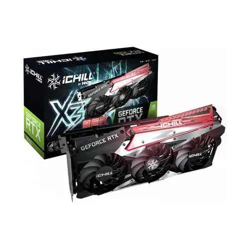 کارت گرافیک اینو تری دی GEFORCE RTX 3060 ICHILL X3 RED حافظه 12 گیگابایت INNO3D GEFORCE RTX 3060 ICHILL X3 RED 12GB Graphics Card
