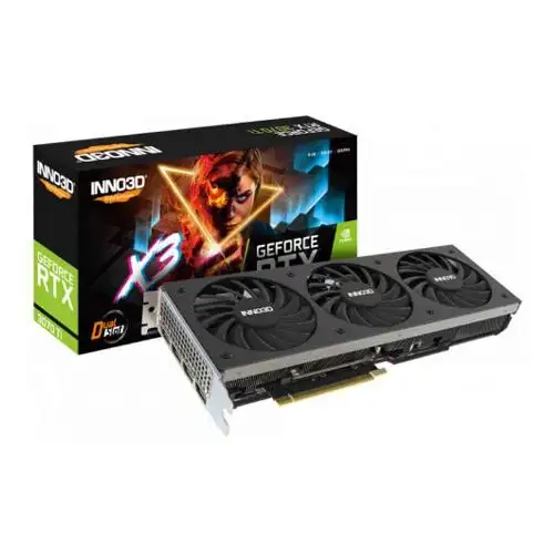 کارت گرافیک اینو تری دی GEFORCE RTX 3070 TI X3 OC حافظه 8 گیگابایت INNO3D GEFORCE RTX 3070 TI X3 OC 8GB Graphics Card