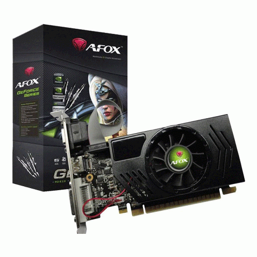 کارت گرافیک ای فاکس جی تی 730 با حافظه 4 گیگابایت GT730 4GB DDR5 Graphics Card