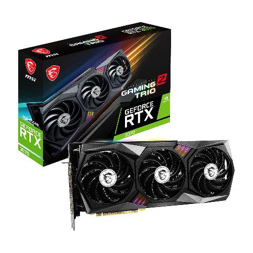کارت گرافیک ام اس آی مدل GeForce RTX™ 3070 GAMING X TRIO حافظه 8 گیگابایت Msi GeForce RTX 3070 GAMING X TRIO 8GB Graphics Card