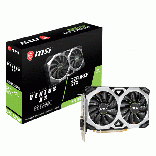 MSI GeForce GTX 1660 SUPER VENTUS XS OC 6GB Graphics Card