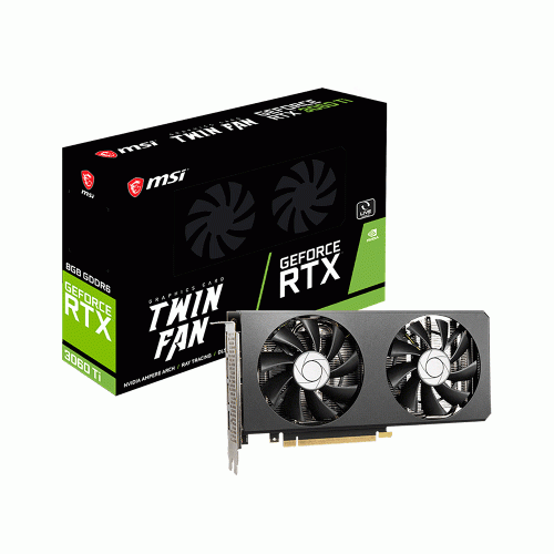کارت گرافیک ام اس آی GeForce RTX™ 3060 Ti TWIN FAN 8G حافظه 8 گیگابایت MSI GeForce RTX 3060 Ti TWIN FAN 8G Graphics Card