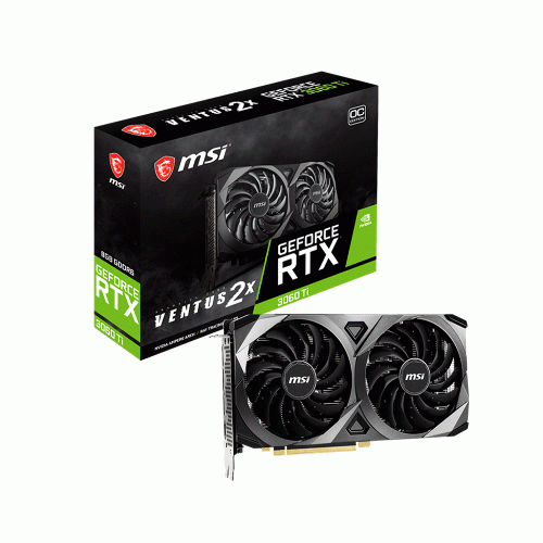 کارت گرافیک ام اس آی RTX 3060 Ti VENTUS 2X OC 8G حافظه 8 گیگابایت MSI GeForce RTX 3060 Ti VENTUS 2X OC 8G Graphics Card