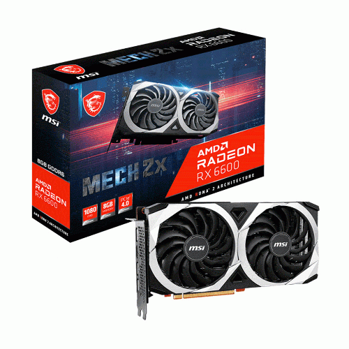 کارت گرافیک ام اس آی RX 6600 MECH MSI Radeon RX 6600 MECH 2X Graphics Card