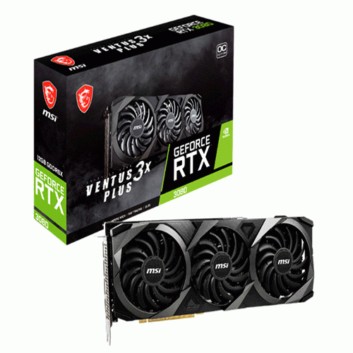 کارت گرافیک ام اس آی GeForce RTX 3080 VENTUS 3X PLUS 10G OC LHR MSI GeForce RTX 3080 VENTUS 3X PLUS 10G OC LHR GDDR6X Graphics Card