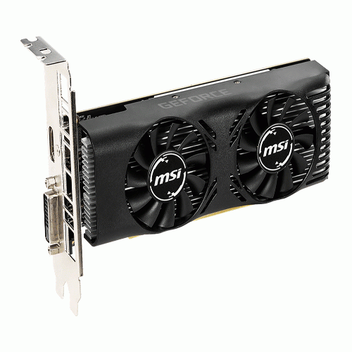 کارت گرافیک ام اس آی GeForce GTX 1650 4GT LP OC حافظه 4 گیگابایت MSI GeForce GTX 1650 4GT LP OC 4GB Graphics Card