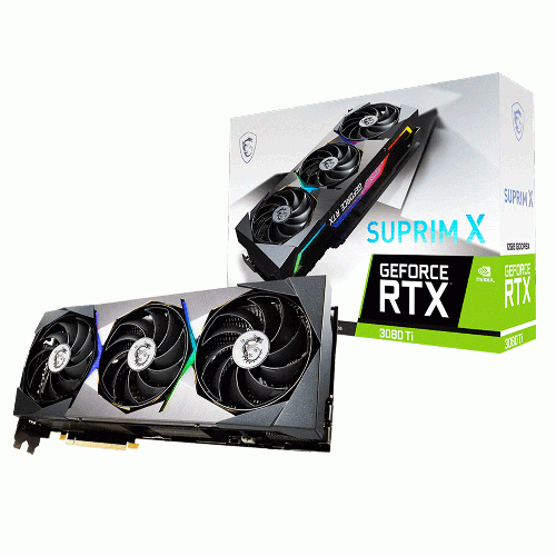 کارت گرافیک ام اس آی GeForce RTX™ 3080 Ti SUPRIM X 12G حافظه 12 گیگابایت GeForce RTX™ 3080 Ti SUPRIM X 12G Graphics Card