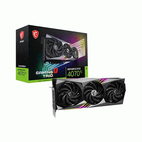 کارت گرافیک ام اس آی مدل GeForce RTX 4070 Ti GAMING TRIO 12G MSI GeForce RTX 4070 Ti GAMING TRIO 12G Graphics Card
