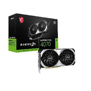 MSI GeForce RTX™ 4070 VENTUS 2X OC 12GB GDDR6X Graphics card-12GB