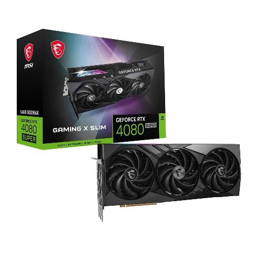 MSI GeForce RTX 4080 SUPER 16G GAMING X SLIM Graphics Card