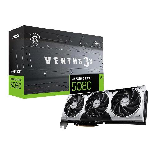 MSI GeForce RTX 5080 16G VENTUS 3X OC PLUS Graphic Card