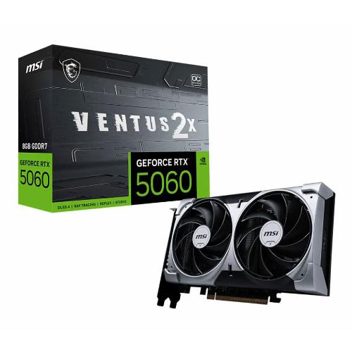MSI GeForce RTX 5060 OC Ventus 2X 8GB Graphics Card