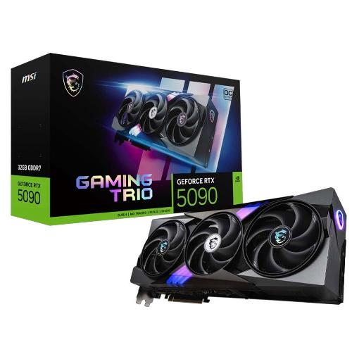 کارت گرافیک ام اس آی مدل MSI GeForce RTX 5090 32G GAMING TRIO OC MSI GeForce RTX 5090 32G GAMING TRIO OC Graphics Card