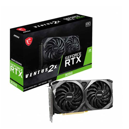 MSI GeForce RTX 3050 OC VENTUS 2X 8GB Graphics Card