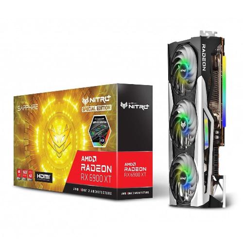 کارت گرافیک سافایر مدل NITRO+ AMD RADEON RX 6900 XT SE GAMING OC special edition حافظه 16 گیگابایت Sapphire NITRO+ AMD RADEON RX 6900 XT SE GAMING OC special edition Graphics Card With 16GB GDDR6 HDMI / TRIPLE DP