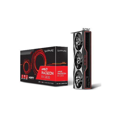 کارت گرافیک سافایر Pulse Radeon RX 6800 16GB Sapphire Pulse Radeon RX 6800 16GB GDDR6 Gaming Graphics Card