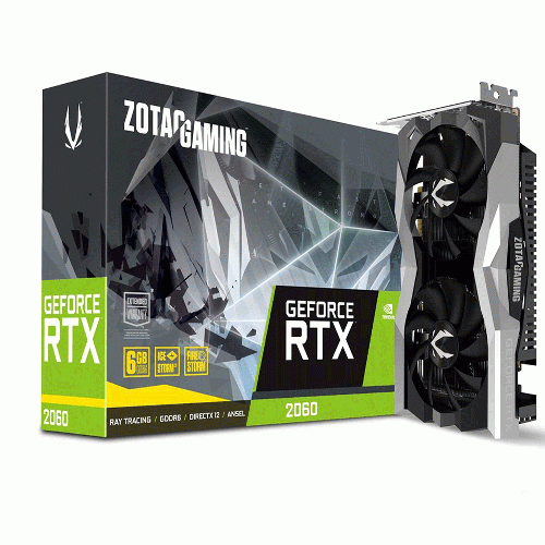 کارت گرافیک زوتک مدل GeForce RTX 2060 Twin Fan حافظه 6 گیگابایت ZOTAC GAMING GeForce RTX 2060 Twin Fan