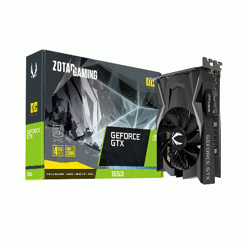ZOTAC GeForce GTX 1650 GAMING OC 4G Graphics Card