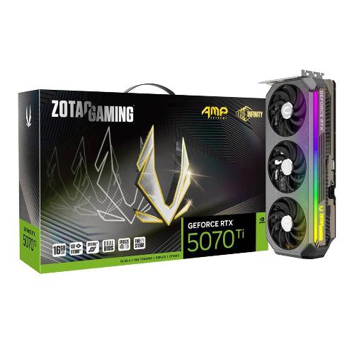 ZOTAC GAMING GeForce RTX 5070 Ti AMP Extreme INFINITY 16G