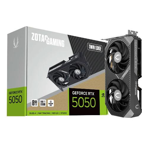 کارت گرافیک زوتک Gaming RTX 5050 Twin Edge حافظه 8 گیگابایت ZOTAC Gaming GeForce RTX 5050 Twin Edge 8GB Graphics Card