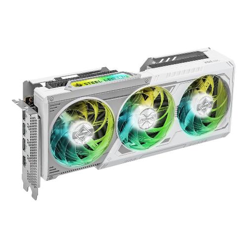 کارت گرافیک ازراک مدل Intel Arc B580 Steel Legend OC حافظه 12 گیگابایت Asrock Intel Arc B580 Steel Legend 12GB OC Graphics Card