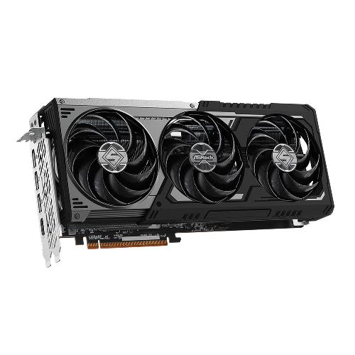 AsRock AMD Radeon RX 9070 XT Steel Legend Dark 16GB Graphic Card