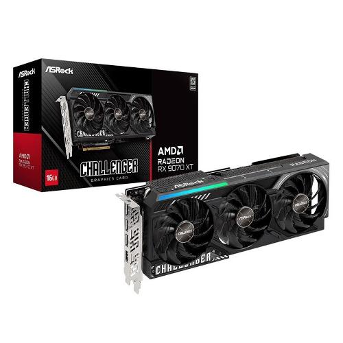 کارت گرافیک ازراک مدل AMD Radeon RX 9070 Challenger 16GB ASRock AMD Radeon RX 9070 Challenger 16GB