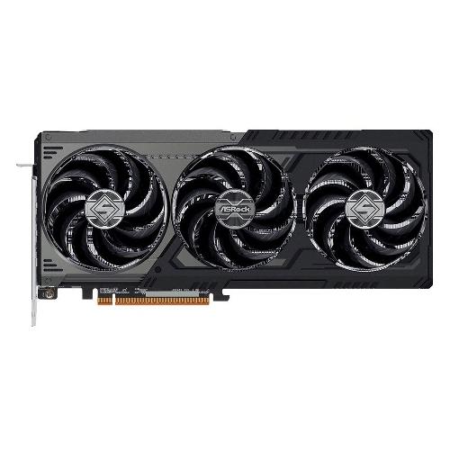 کارت گرافیک ازراک مدل AMD Radeon RX 9070 GRE Steel Legend Dark 12GB OC ASRock AMD Radeo RX 9070 GRE Steel Legend Dark 12GB OC