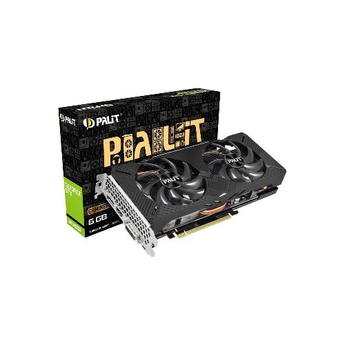 کارت گرافیک پلیت مدل GeForce GTX 1660 با ظرفیت 6 گیگابایت Palit GeForce GTX 1660 Dual 6GB