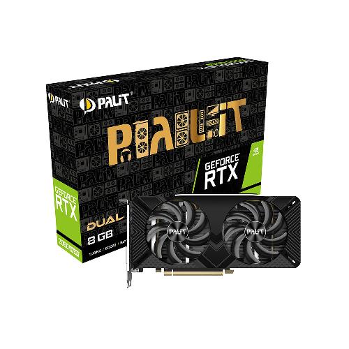 کارت گرافیک پلیت مدل GeForce RTX 2060 SUPER DUAL با ظرفیت 8 گیگابایت Palit GeForce RTX 2060 SUPER DUAL 8GB