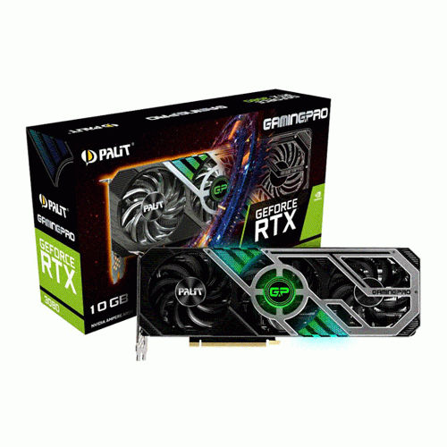 کارت گرافیک پلیت RTX3080 GAMINGPRO 10 GDDR6X Palit RTX3080 GAMINGPRO 10 GDDR6X Graphics Card
